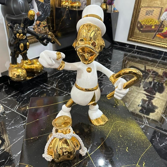 LUXURIOUS MC DUCK: WHITE AND GOLD EDITION