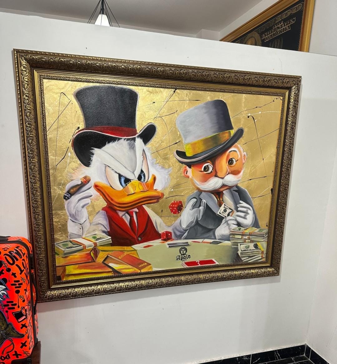 CASH KINGS: DONALD DUCK AND MR. MONOPOLY