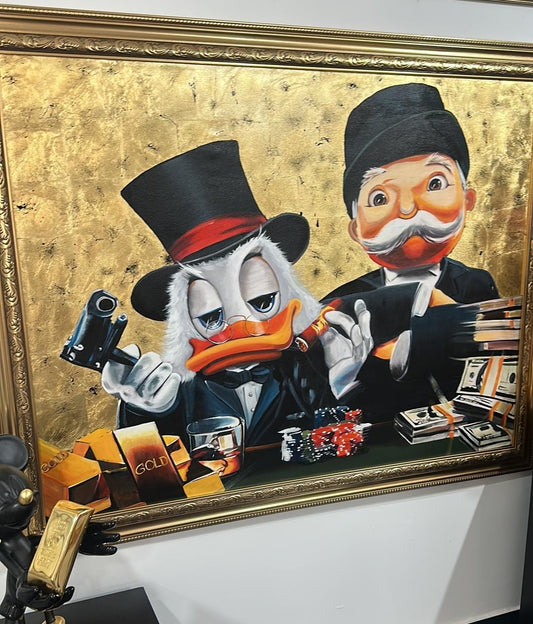 THE MONEY MASTERS: DONALD DUCK & MR. MONOPOLY